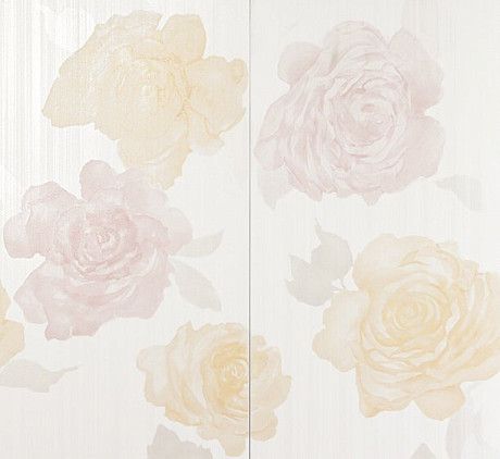 Керамическая плитка Radiance White Flowers C2 61х56