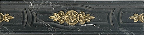 Бордюр Cenefa Pegaso Negro (6x25)