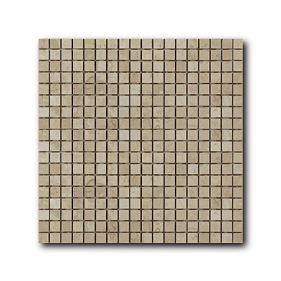Мозаика из натурального камня Art Natura Marble Mosaic Botticino Classico mm-botticclass (15x15)