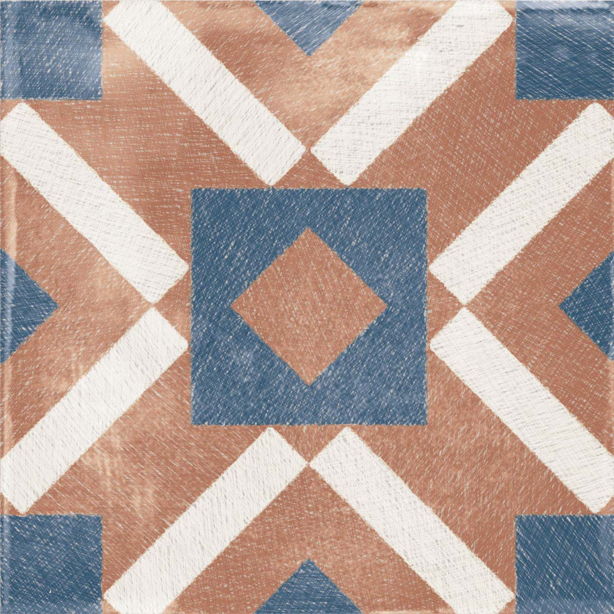 Керамогранит Play Labyrinth cotto PF60003370 (20x20) PF60003370