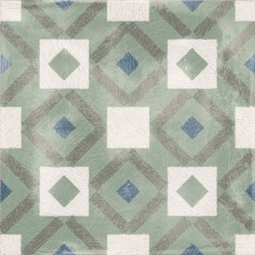 Керамогранит Play Labyrinth sage PF60003369 (20x20) PF60003369