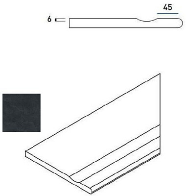 Titanio Bordo Svasato Round Dx 620090000411 (30x60)