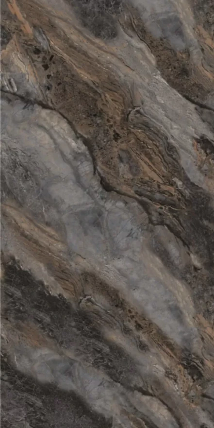 Hong Kong Marble Brown Gold Glitter 60x120 G126063G