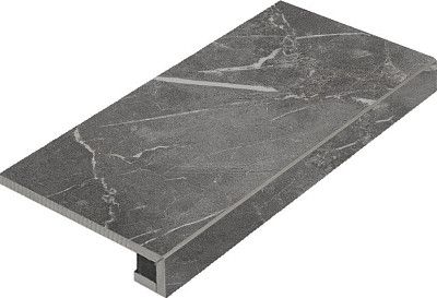 Ступень угловая левая Charme Evo Antracite Scalino Sx 620070001174 (33x120)