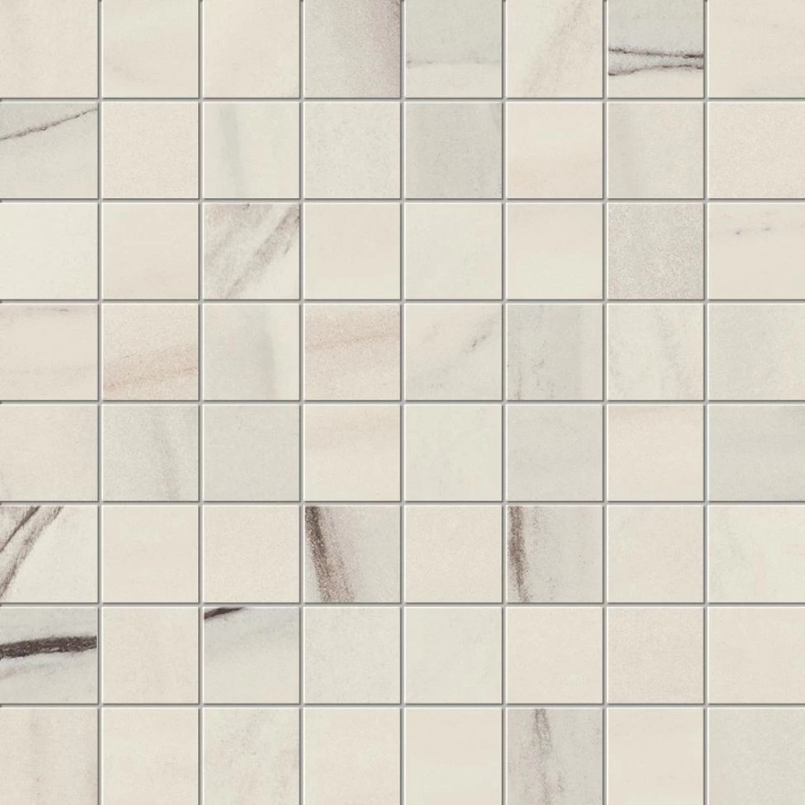 Мозаика Marvel Bianco Fantastico Mosaico Matt (30x30) AOVF AOVF