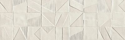 Керамическая плитка Mat&More Domino White (25x75) fOVM