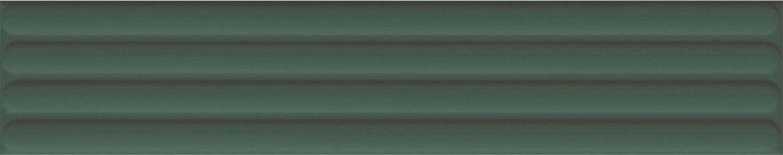 Керамическая плитка Plinto Out Green Matt 10,7*54,2