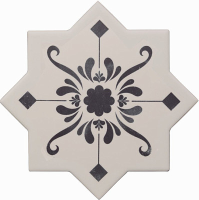 Керамогранит BECOLORS STARDEC. STENCIL NAVY (13.25x13.25) CV67396