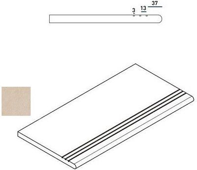 Magnesio Gradino Round Grip 620040000064 (30x60)