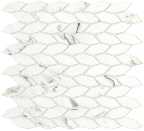 Мозаика Marvel Statuario Supremo Mos. Twist Shiny (30.5x30.5) A4WM