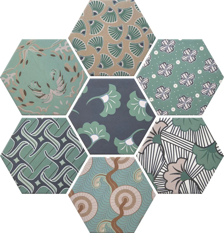 Керамогранит GOOD VIBES MIX DECO. (HEX.) (15x15) CV63880 CV63880
