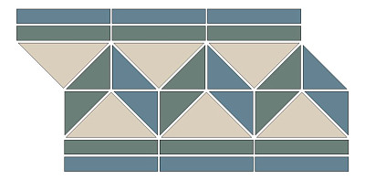 Бордюр RICHMOND GREEN BORDER (41.9x24.1)