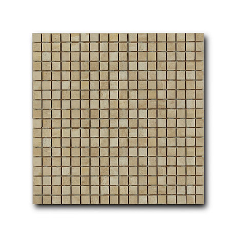 Мозаика из натурального камня Art Natura Marble Mosaic Travertino Classico mm-travclass (15x15)