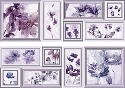 Декор Decor Memories Lila-2 50х75