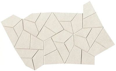 Мозаика Sheer White Gres Fly Mosaico (25x41.5) fPRQ