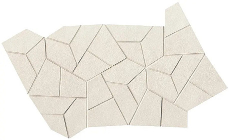 Мозаика Sheer White Gres Fly Mosaico (25x41.5) fPRQ