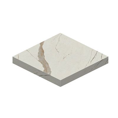 Ступень Marvel Calacatta Sublime Scalino Angolare Lappato (33x33) AGI9