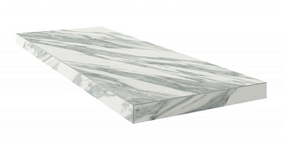 Ступень Uffizi White Scal Ang.Sx (33x90) 620070001951