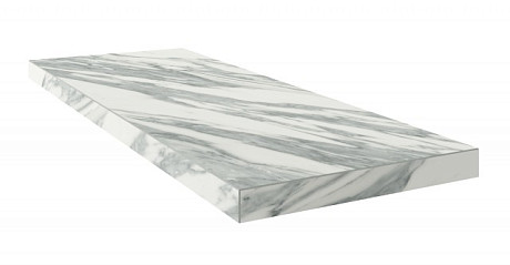 Ступень Uffizi White Scal Ang.Sx (33x90) 620070001951