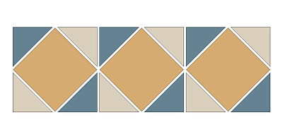 Мозаика CUBIC YELLOW SHEET (42.1x14.2)