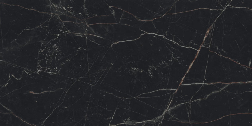 Керамогранит Marvel Black Atlantis Lapp. (60x120) A21I A21I