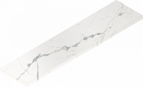 Ступень угловая левая Stellaris Statuario White Scalino Ang Sx (33x120) 620070002605