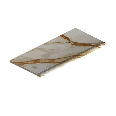 Ступень Marvel Calacatta Imperiale Gradino Lapp (37.5x75) A438