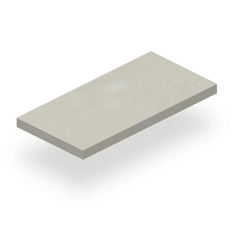 Ступень угловая правая Rinascente Resin White Sc.A.DX/Рин.Ре. Вайт (33x80) 620070002725