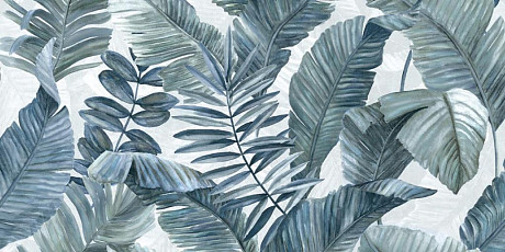 Керамогранит TOUCH EVO DEC. TROPICAL BLUE RETT (60x120) 12TVDEC04