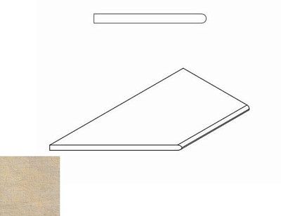 Бортик левый закругленный Sand Bordo Round Sx 620090000251 (30x60)