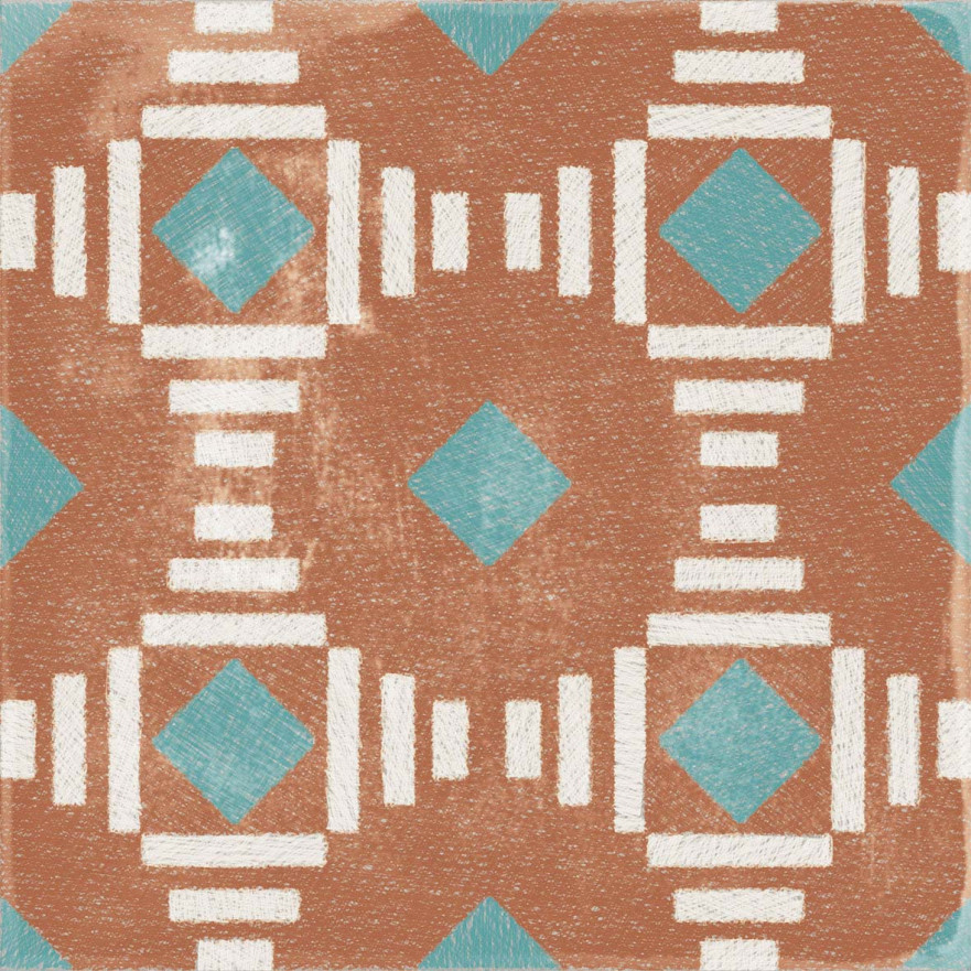 Керамогранит Play Labyrinth clay PF60003368 (20x20) PF60003368