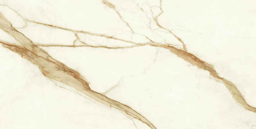 Керамогранит Marvel Calacatta Imperiale Lapp Macchia Aperta (75x150) A4PI A4PI