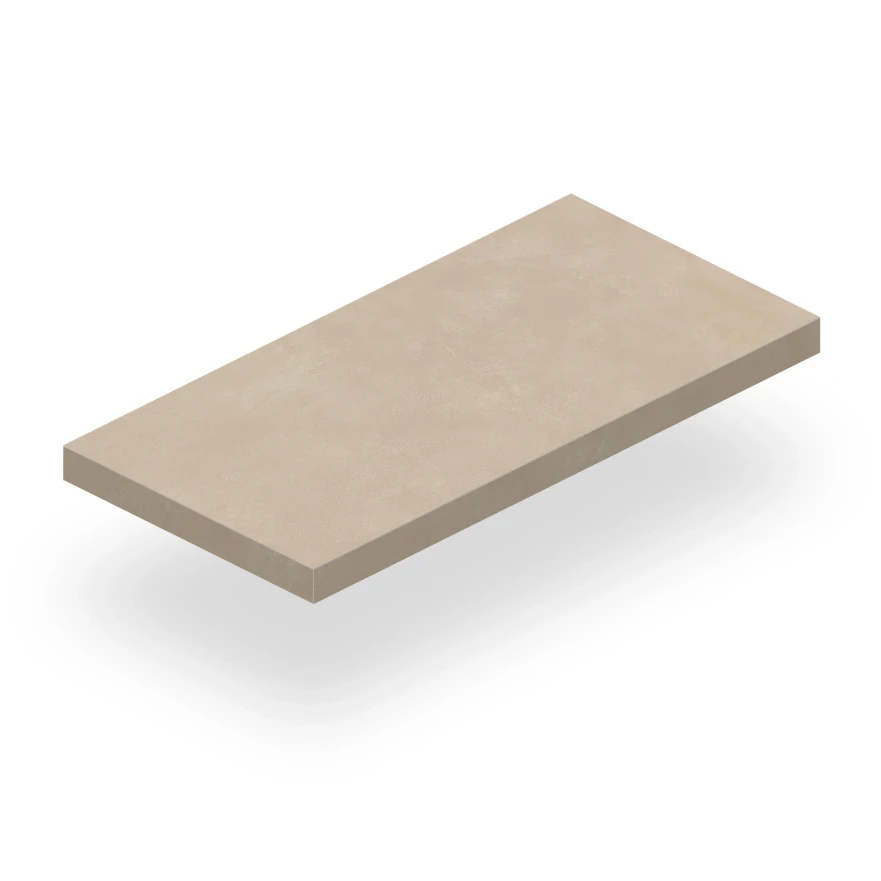Ступень угловая правая Rinascente Resin Cream Sc.Ang. DX/Рин.Ре. Крим 33Х120 (33x120) 620070002741