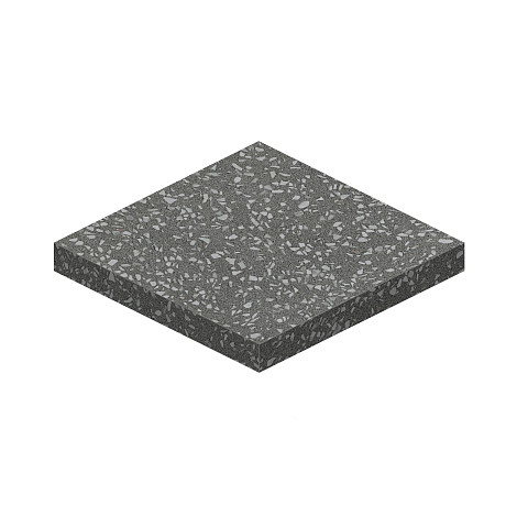 Ступень Marvel Terrazzo Grey Scalino Ang. Matt (33x33) AS81