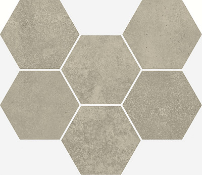 Мозаика Terraviva Greige Mosaico Hexagon 620110000108 (25x29)
