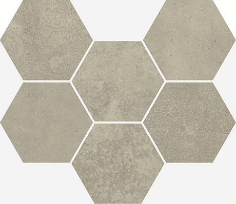 Мозаика Terraviva Greige Mosaico Hexagon 620110000108 (25x29)