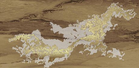 Декор Decor Solitaire Gold Visone Lapp/Rett 30x60 (комп/2 шт)