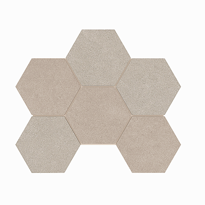 Мозаика LN01/TE01 Hexagon (25x28,5) непол.