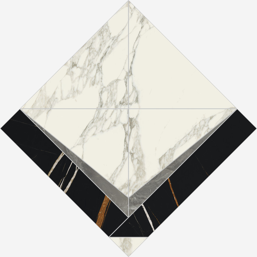 Декор Charme Deluxe Arabescato Intarsio 620120000075 (56.4x56.4) 620120000075