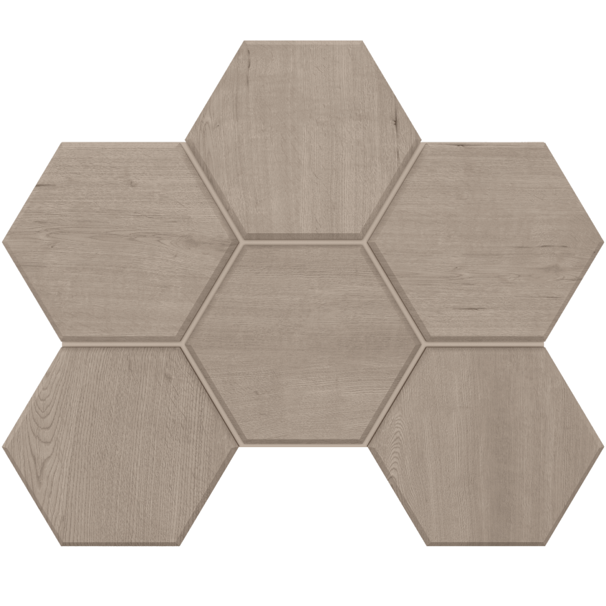 Мозаика CW01 Hexagon (25x28,5) непол. CW 01