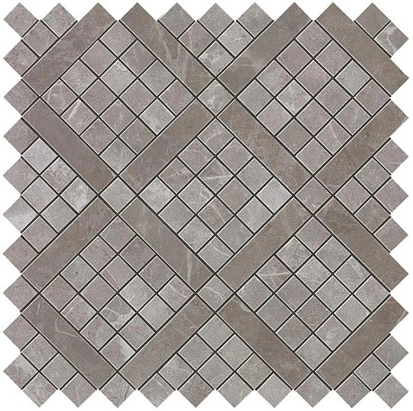 Мозаика Marvel Grey Fleury Diagonal Mosaic (30.5x30.5) 9MVD