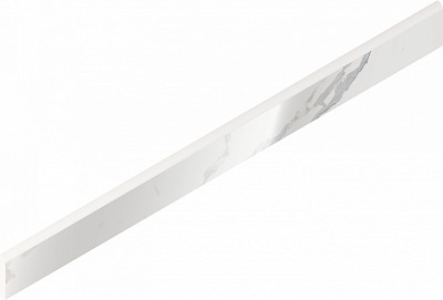 Плинтус Stellaris Statuario White Battiscopa Lux (7.2x80) 610130007472