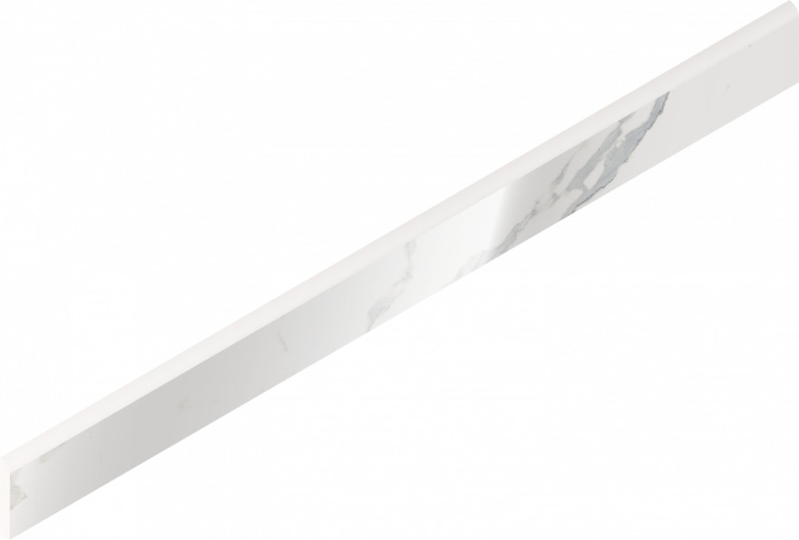 Плинтус Stellaris Statuario White Battiscopa Lux (7.2x80) 610130007472 610130007472