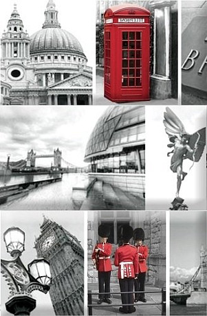 Керамическая плитка Composicion London Calling A (15х22.5)