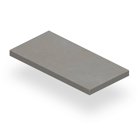 Ступень угловая левая Rinascente Grey ScalinoAngolareSX 620070802242 (33x80)