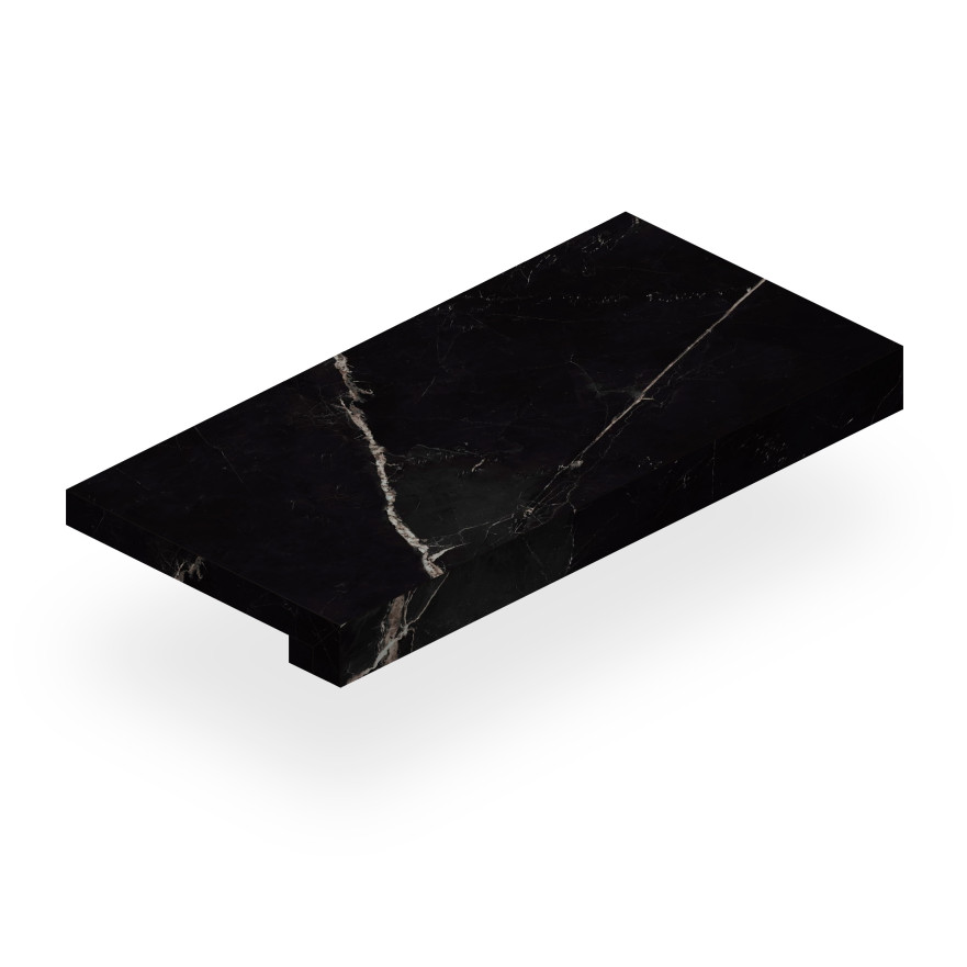Ступень фронтальная Empire Calacatta Black Scalino Front. 620070002053 (33x160) 620070002053