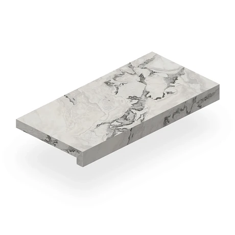 Ступень фронтальная Oyster Wh. Sc.Fro. Cer/ФДМК Ойстер Ва.Пат (33x120)