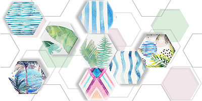 Настенная плитка Bounty Tropics (24.9x50) WT9BOU55