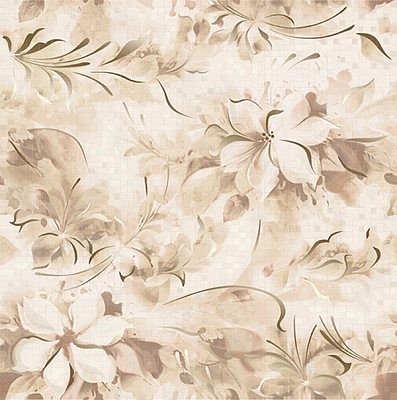 Панно Pixel Marron Fiori (63x63) 912630