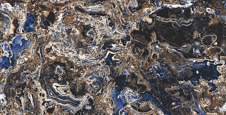 Керамогранит FENTON BLUE HIGH GLOSSY (х) (60x120) BZ73133